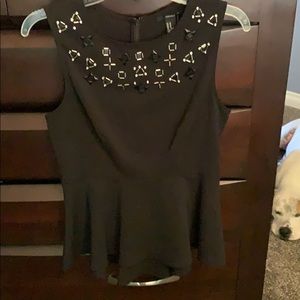 Medium black blouse NWT